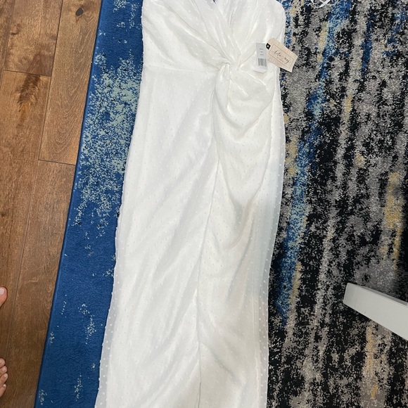 NWT Katie May Come On Home Dress, White, Medium - Picture 4 of 8